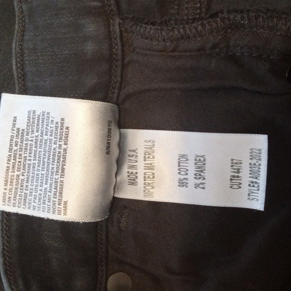 AGOLDE black distressed skinny jeans - Picture 13 of 13